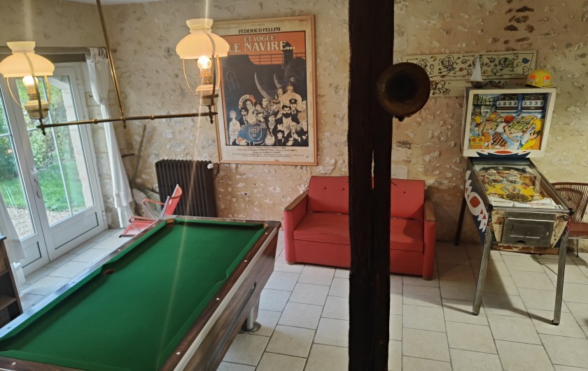 Location de vacances - Maison - Villa à Saint-Astier - Salle de jeux