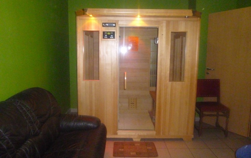Location de vacances - Gîte à Stavelot - sauna infrarouge