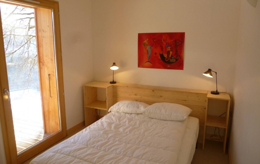 Location de vacances - Appartement à Samoëns - Chambre parentale