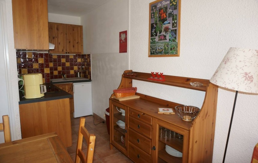 Location de vacances - Appartement à Saint-Sorlin-d'Arves - Coin salle à manger / cuisine