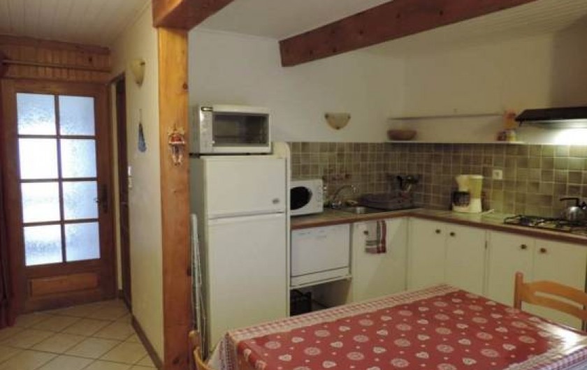 Location de vacances - Appartement à Embrun - entrée  cuisine