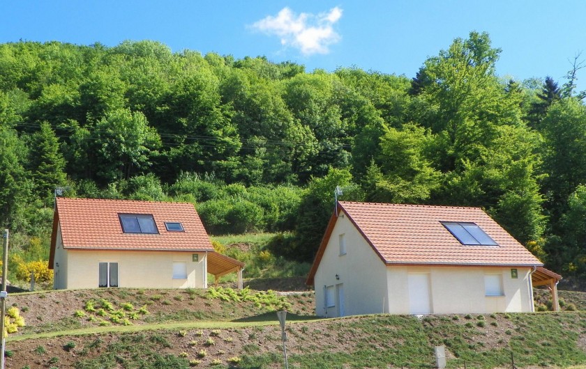 Location de vacances - Chalet à Rupt-sur-Moselle - les deux maisons