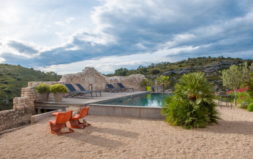 Location de vacances - Chambre d'hôtes à Méthamis - Escapade design en Provence, sur les gorges de la Nesque