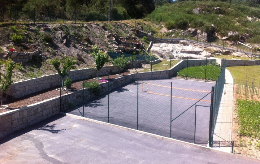 Location de vacances - Villa à Cabeceiras de Basto - Terrain de tennis
