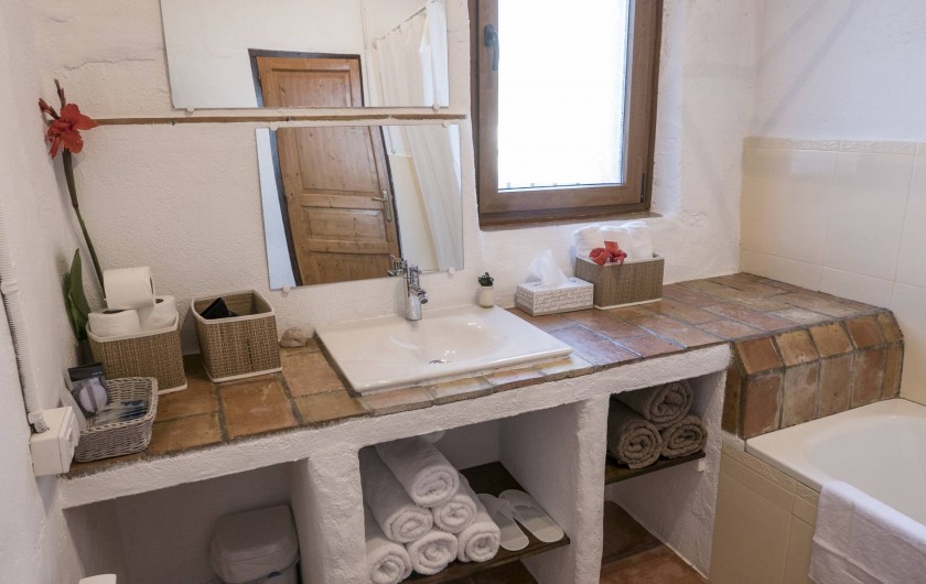 Location de vacances - Appartement à Castelló d'Empúries - La salle de bain