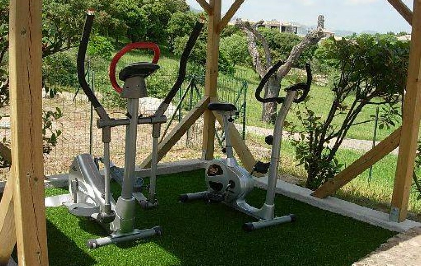 Location de vacances - Villa à Porto-Vecchio - aire fitness