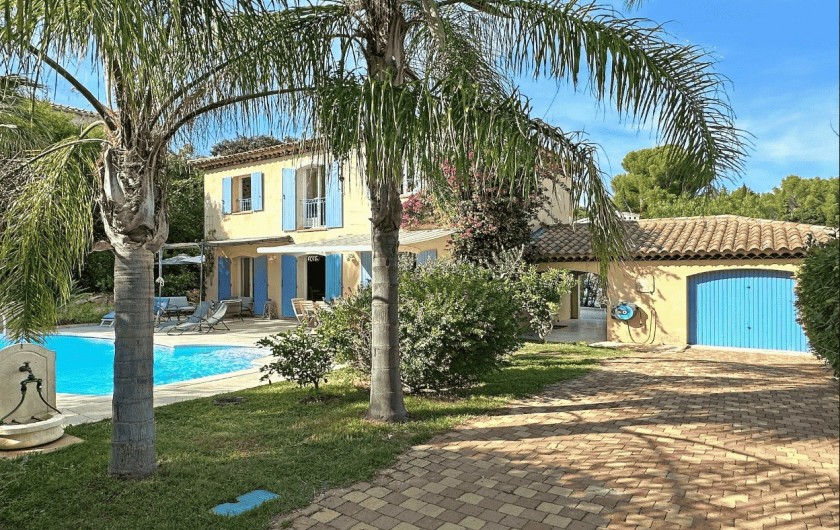 Location de vacances - Villa à Sanary-sur-Mer - Chambre 3 2 lits simples