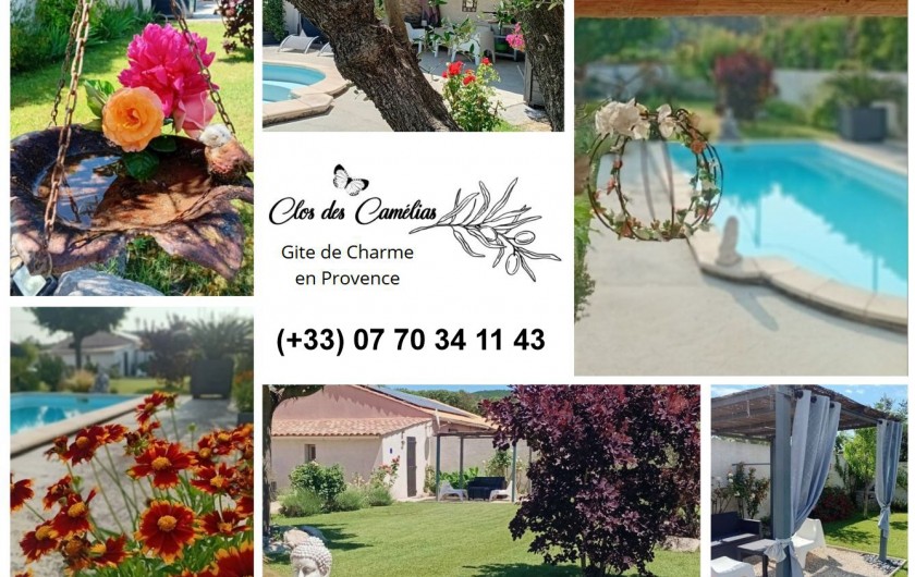 Location de vacances - Gîte à L'Isle-sur-la-Sorgue - Nos coordonnées, adresse site internet