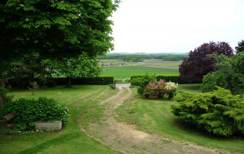 Location de vacances - Maison - Villa à Verrue - une vue du paysage depuis la maison !
