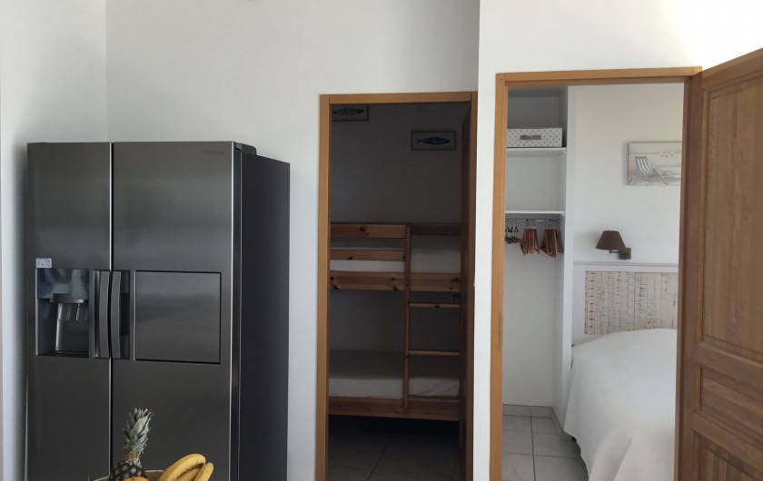 Location de vacances - Appartement à La Croix-Valmer - Deux chambres :