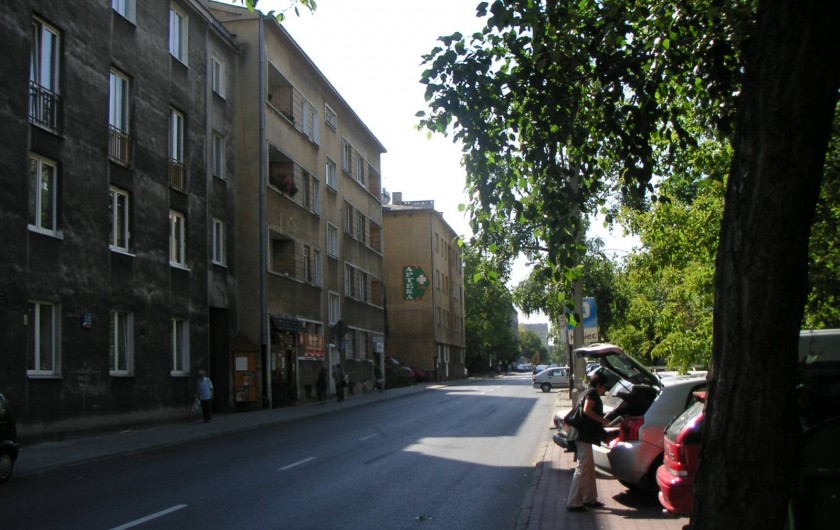 Location de vacances - Appartement à Varsovie - Rue vue opposé