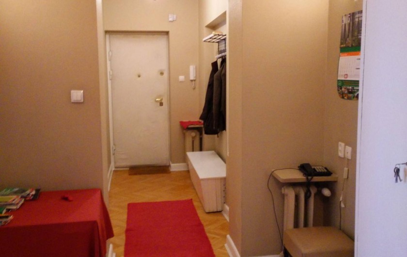 Location de vacances - Appartement à Varsovie - Hall d'entrée