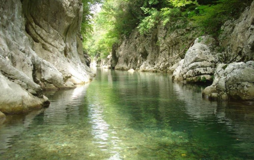 Location de vacances - Appartement à Agropoli - Les gorges de la fleuve Calore dans les montagnes des Alburni