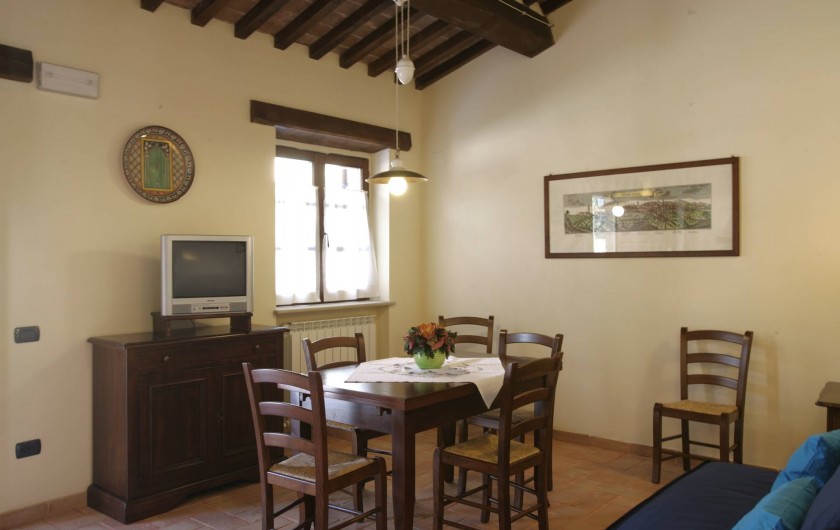 Location de vacances - Appartement à Gubbio - Séjour appartement Ginestra