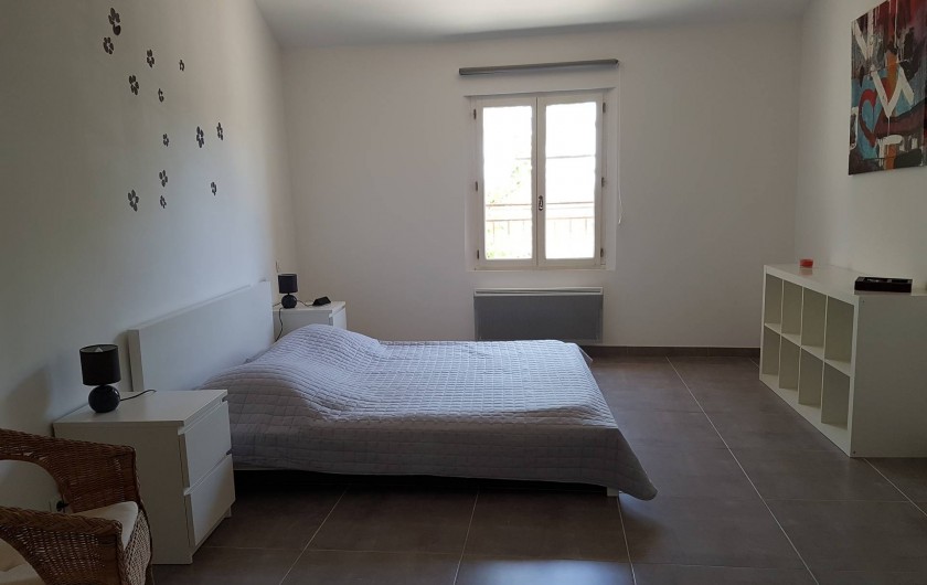 Location de vacances - Mas à Lorgues - Chambre 4 avec lit double 160 x 200