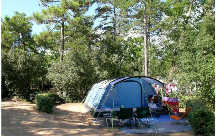 Location de vacances - Camping à Longeville-sur-Mer - Emplacement tente