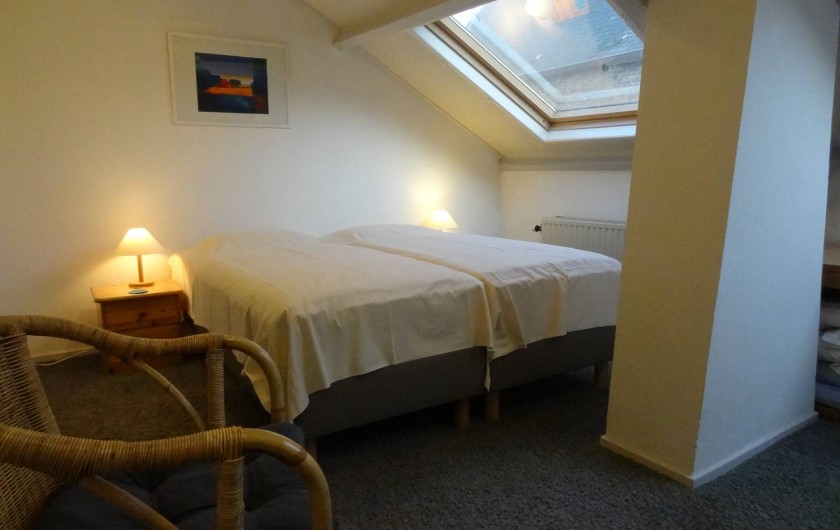 Location de vacances - Maison - Villa à Nieuwvliet - 2e chambre, 3 lits et lit pour bébé