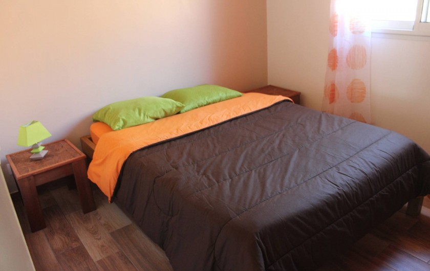 Location de vacances - Chalet à Cilaos - chambre avec lit double