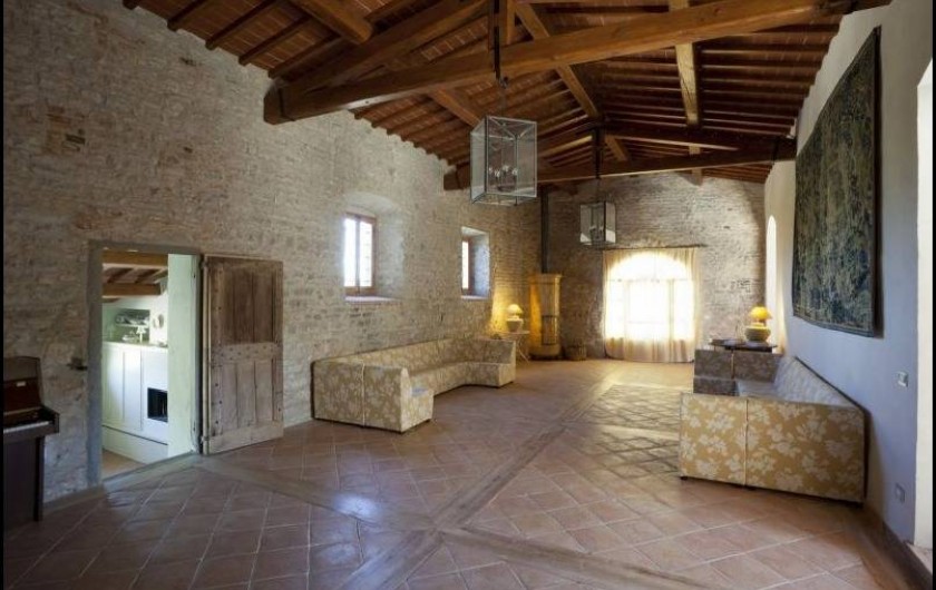 Location de vacances - Villa à San Donato In Collina - Grand salon