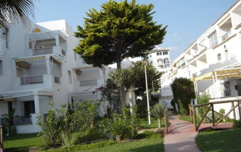 Location de vacances - Appartement à Torrox Costa - VUE URBANISATION