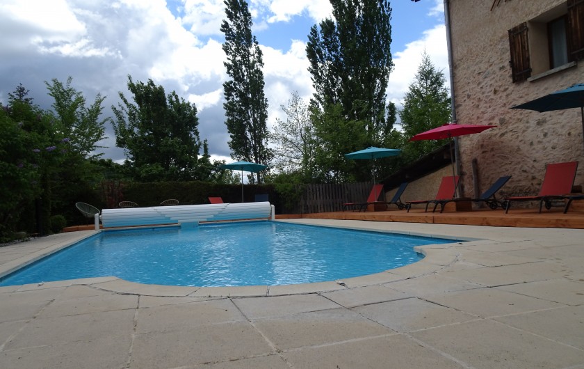 Location de vacances - Chambre d'hôtes à Venterol - Piscine