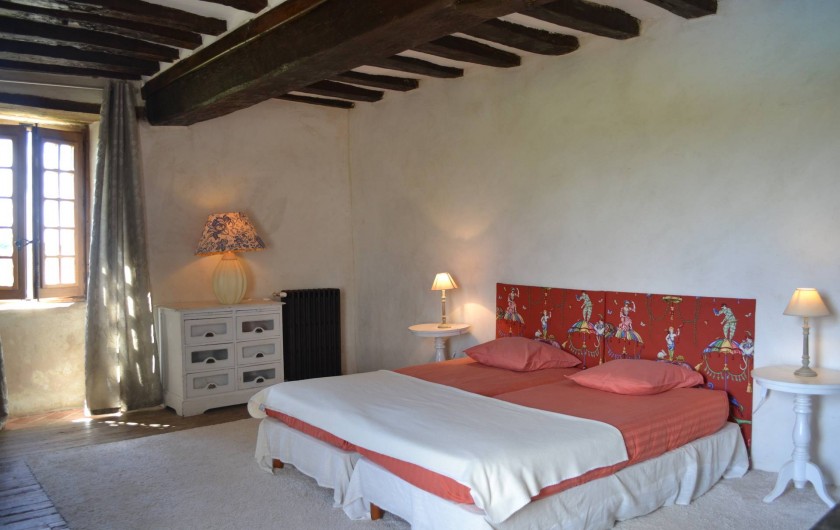 Location de vacances - Gîte à La Baconnière - Chambre 1er étage (2 lits 90x200)