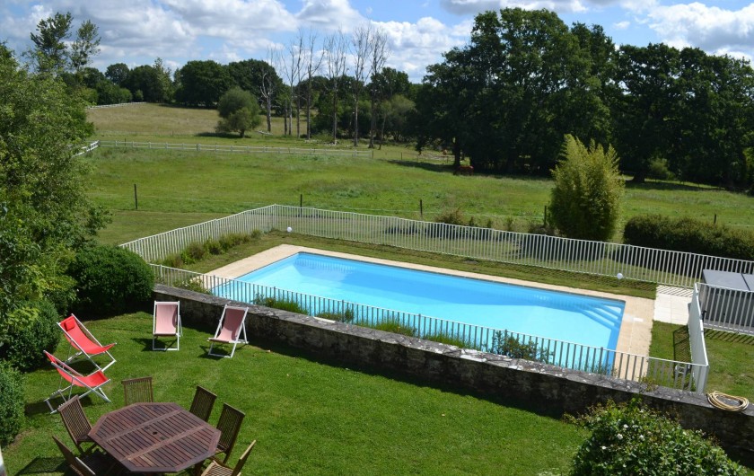 Location de vacances - Gîte à La Baconnière - Jardin et piscine privée