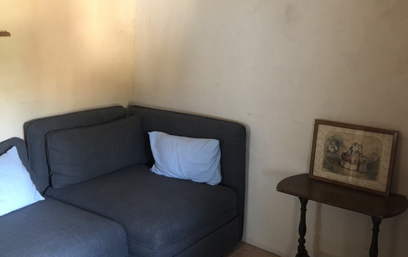 Location de vacances - Villa à Navacelles - petit bureau avec canapé lit d'appoint (1 personne)