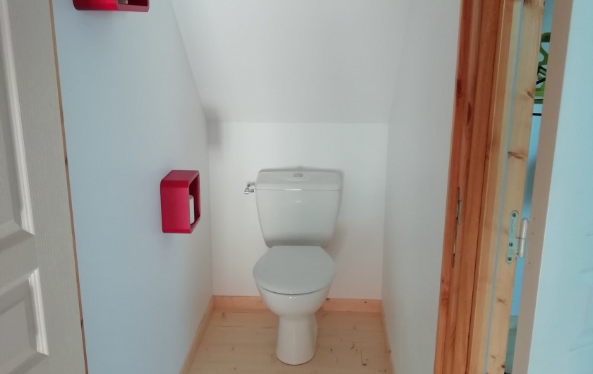 Location de vacances - Gîte à Gonfreville - Toilette à l'étage