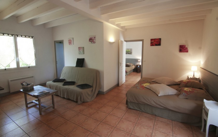 Location de vacances - Chambre d'hôtes à Simeyrols - Chambre familiale Sarlat (ch2)