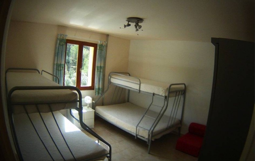 Location de vacances - Villa à Vins-sur-Caramy - Chambre 3 - 1er étage 2X2 lits double superposés 6 personnes