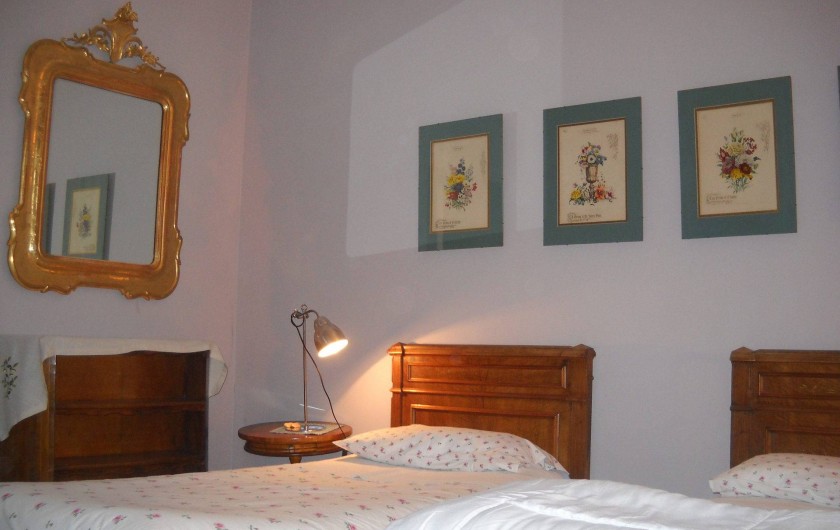 Location de vacances - Appartement à Incisa in Val d'Arno - La chambre au miroir