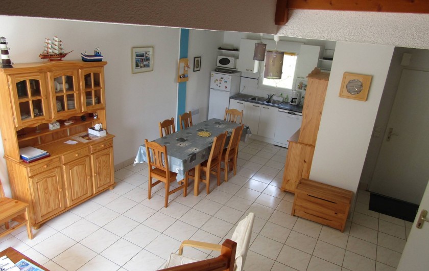 Location de vacances - Maison - Villa à Penvins - four tradi four micro onde  frigo plaques induction lave vaisselle