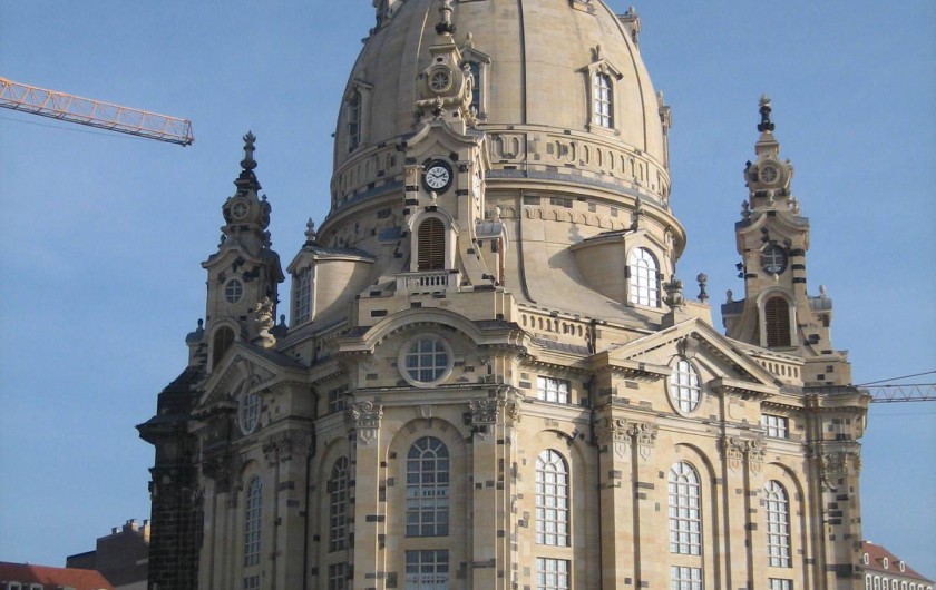 Location de vacances - Appartement à Dresde - Eglise de "Dame" (Frauenkirche)