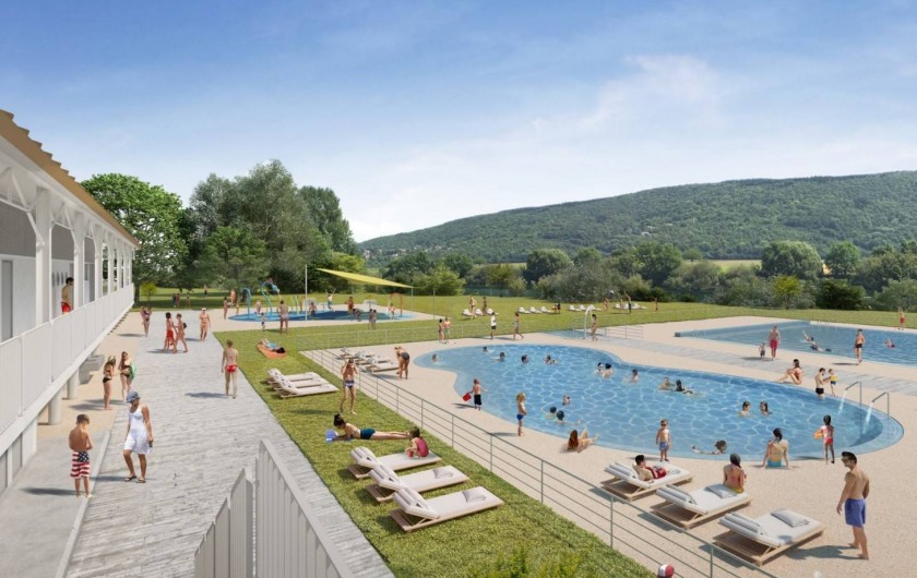 Location de vacances - Bungalow - Mobilhome à Chalezeule - Projet de rénovation de la piscine, ouverture fin prévue juin 2019
