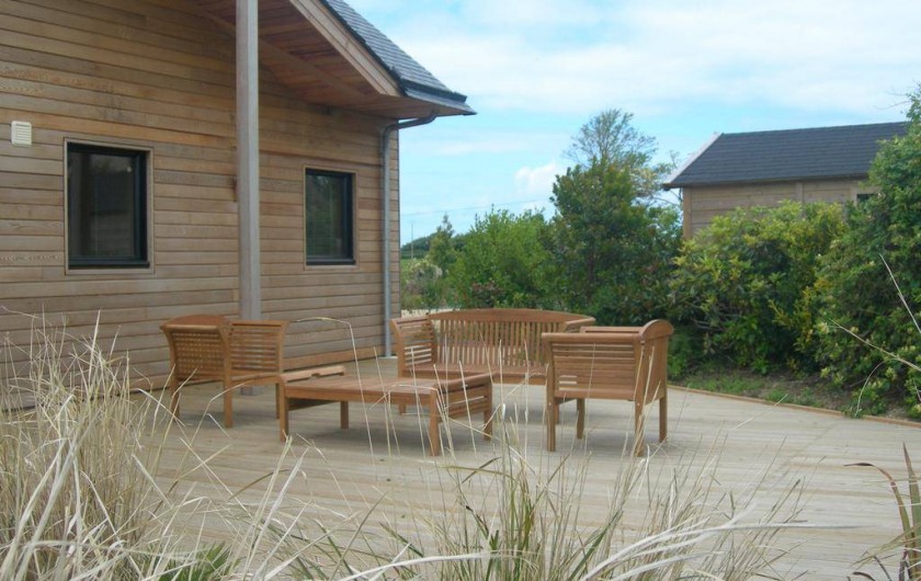 Location de vacances - Chambre d'hôtes à Lanildut - Gîte en bois