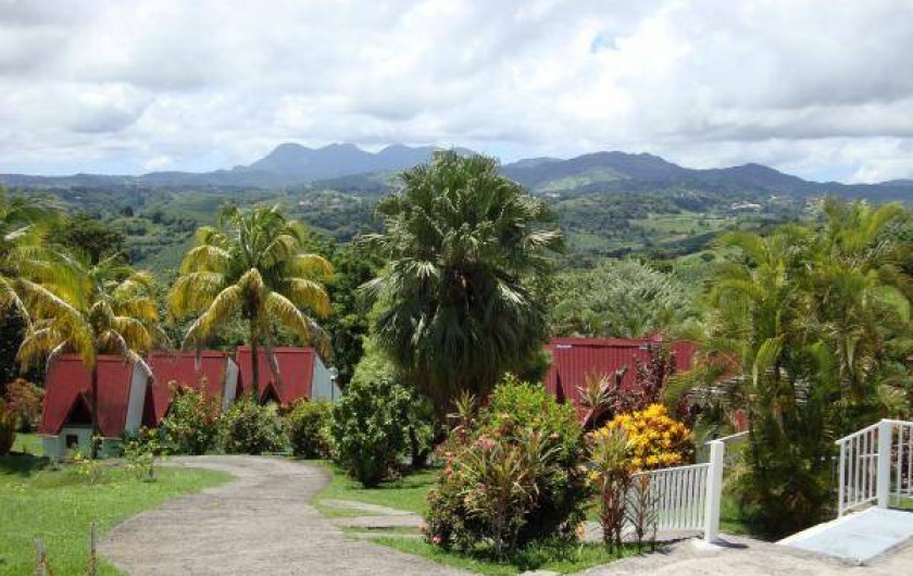 Location de vacances - Studio à La Trinité - Ensemble vue sur la Montagne
