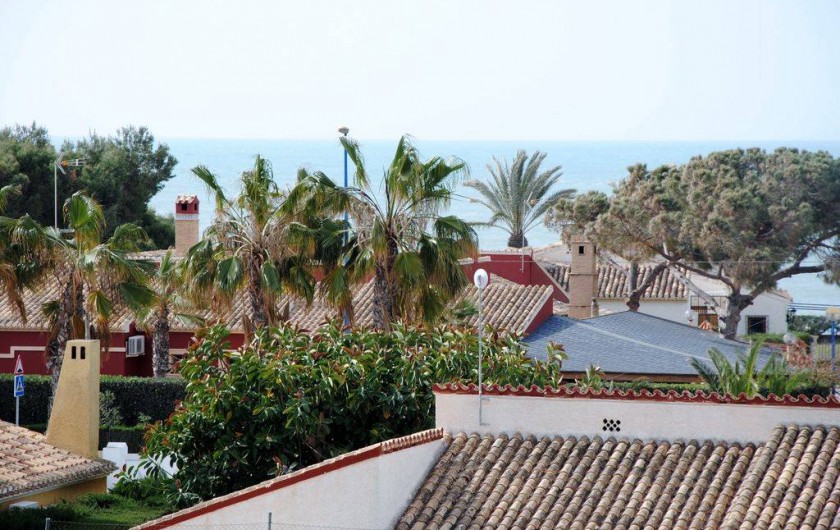 Location de vacances - Appartement à Torrevieja - Vue depuis la terrasse