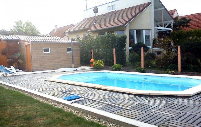 Location de vacances - Appartement à Schleithal - la piscine