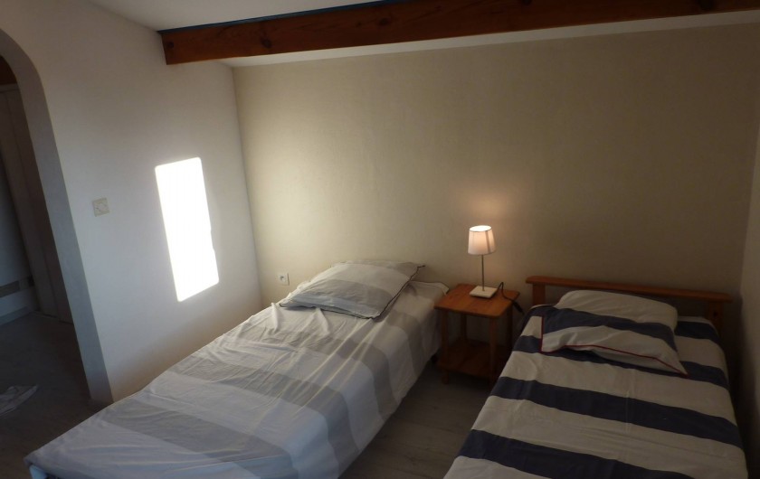 Location de vacances - Maison - Villa à Soorts-Hossegor - Mezzanine avec 2 lits de 80