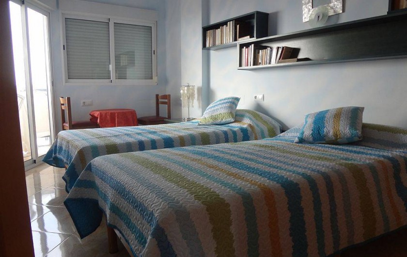 Location de vacances - Appartement à Cullera - chambres 2 lits individuels  13 eme