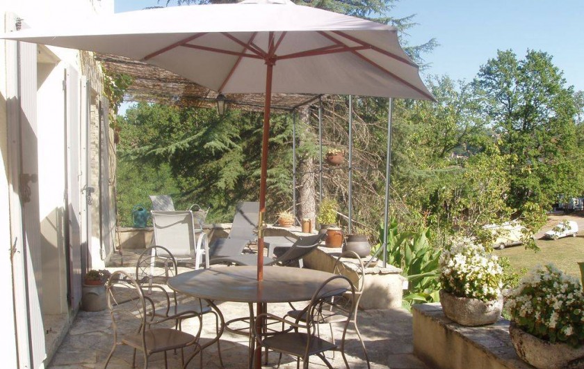 Location de vacances - Maison - Villa à Sarlat-la-Canéda - terrasse