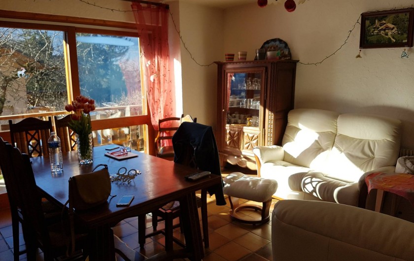 Location de vacances - Appartement à Samoëns - Salon