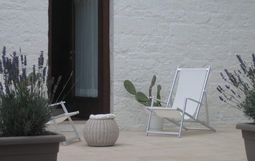 Location de vacances - Maison - Villa à Alberobello - Porte du salon