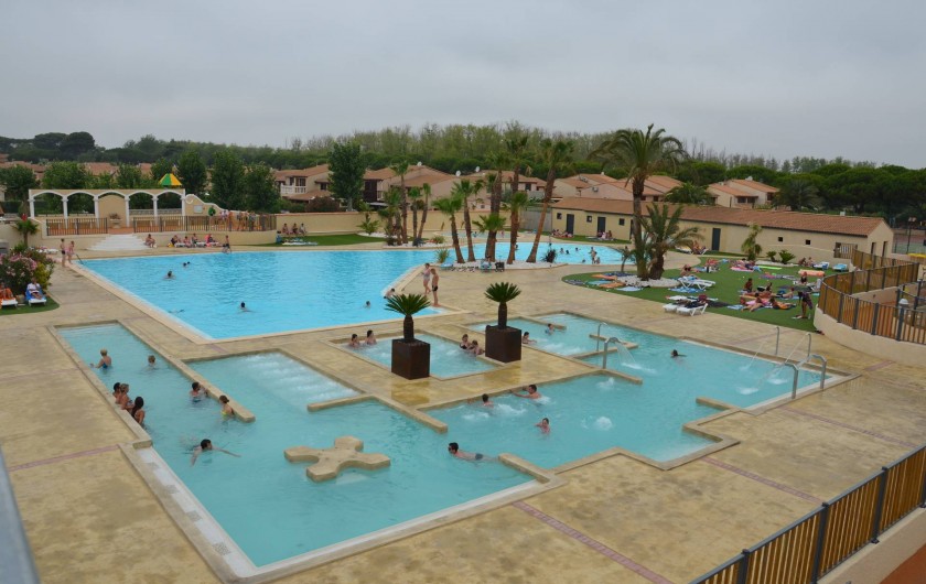 Location de vacances - Maison - Villa à Portiragnes Plage - Piscine rénovée en 2016