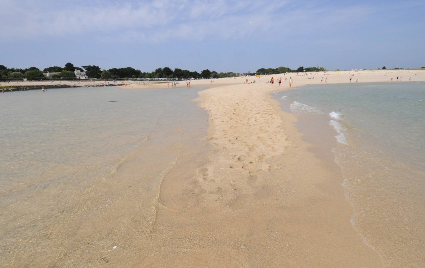Location de vacances - Camping à Bénodet - banc de sable