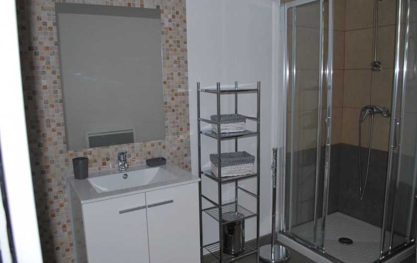Location de vacances - Appartement à Oletta - la salle d'eau