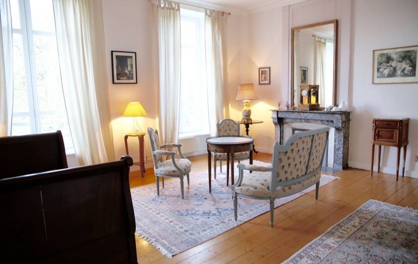 Location de vacances - Chambre d'hôtes à Gouesnach - Suite sud salon