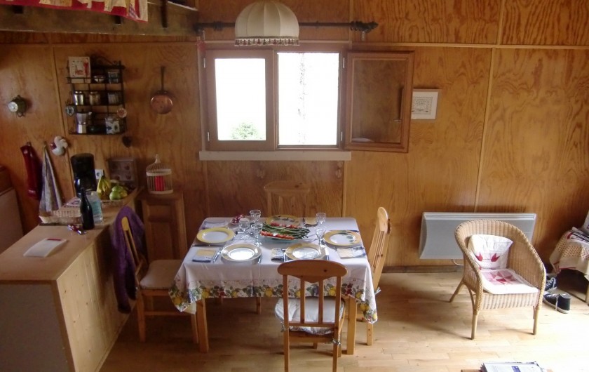Location de vacances - Chalet à Lans-en-Vercors - salle à manger