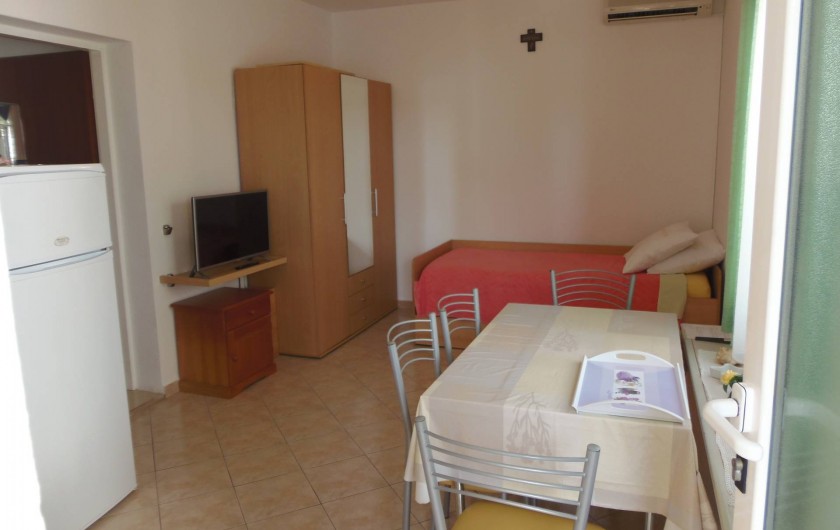Location de vacances - Appartement à Veli Rat - 2 extra lits a la sale a manger et cuisine APT2
